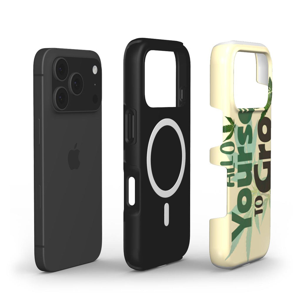 "Allow Yourself to Grow" HIGHGENES MagSafe Tough Phone Case(iPhone)