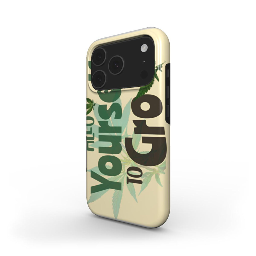 "Allow Yourself to Grow" HIGHGENES MagSafe Tough Phone Case(iPhone)
