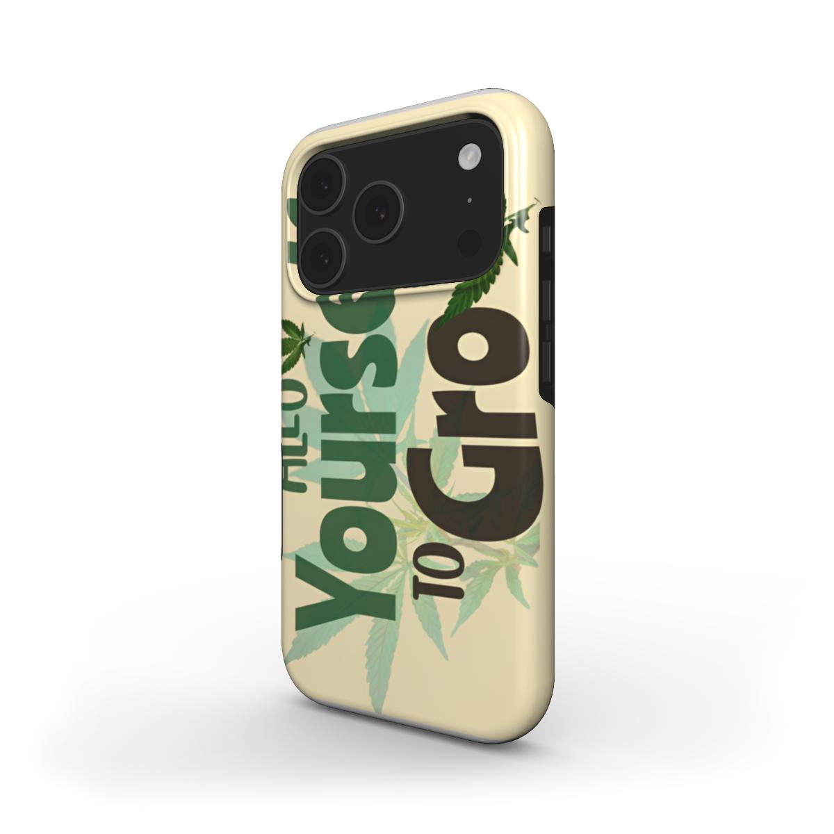 "Allow Yourself to Grow" HIGHGENES MagSafe Tough Phone Case(iPhone)
