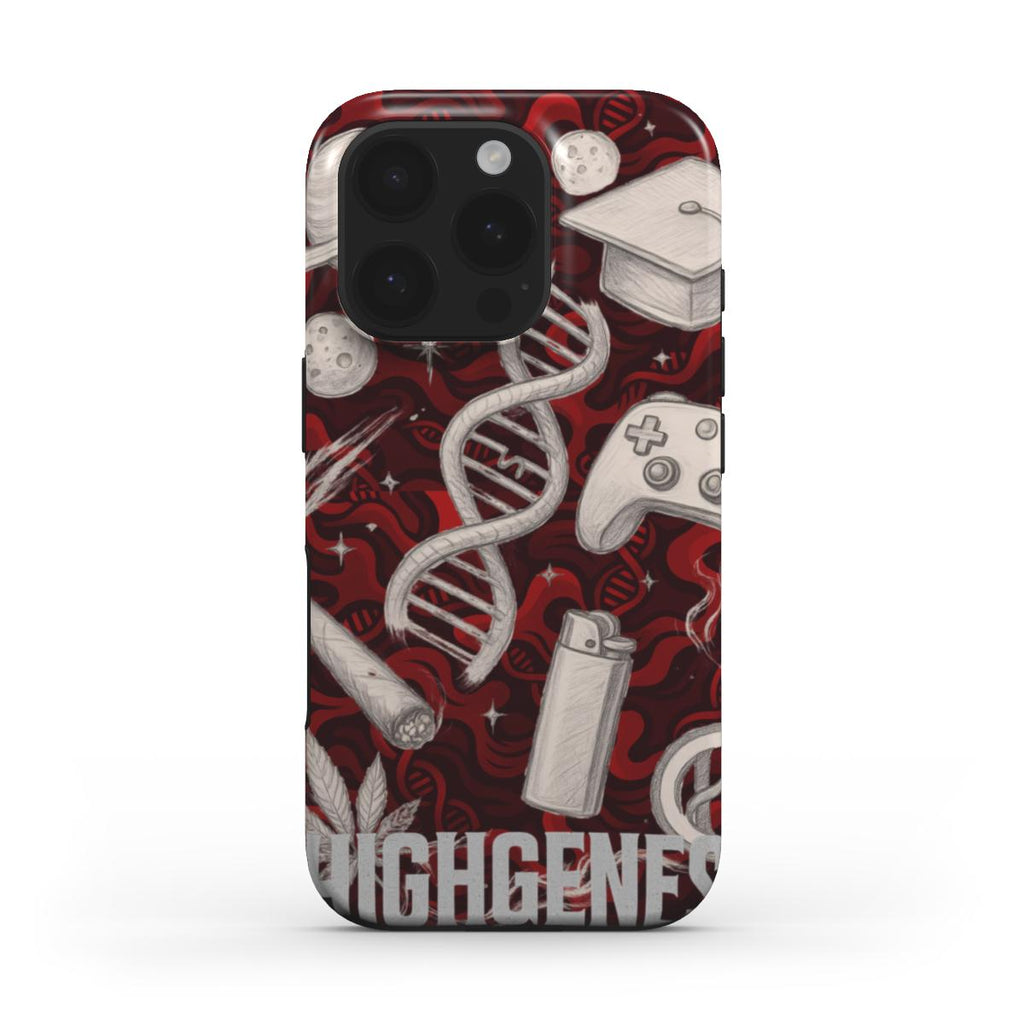 HG RED CAMO "Under The Spotlight" MagSafe Tough Phone Case(iPhone)