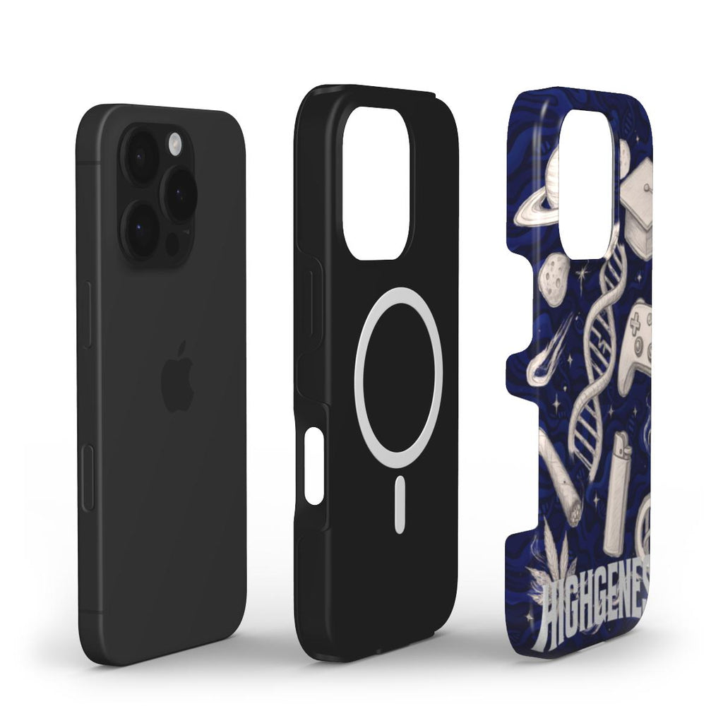 HG BLUE CAMO "Under The Spotlight" MagSafe Tough Phone Case(iPhone)