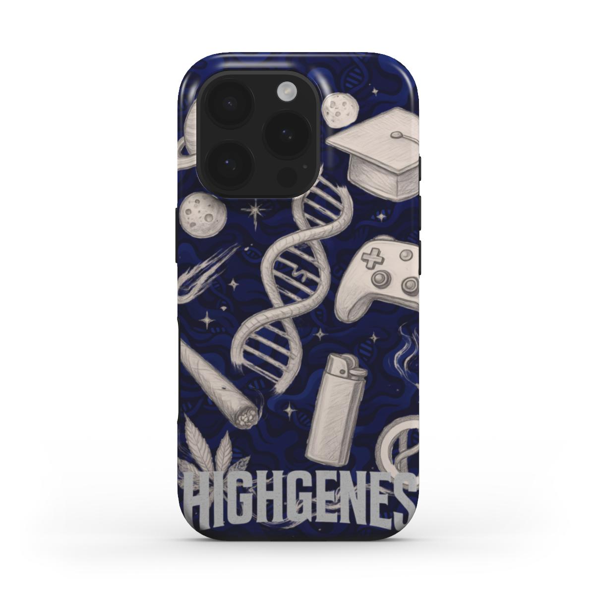 HG BLUE CAMO "Under The Spotlight" MagSafe Tough Phone Case(iPhone)