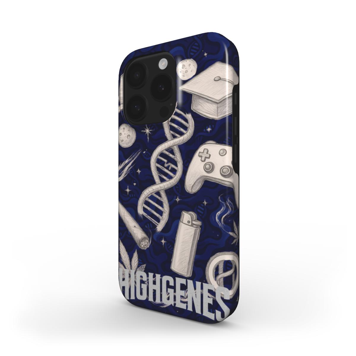 HG BLUE CAMO "Under The Spotlight" MagSafe Tough Phone Case(iPhone)