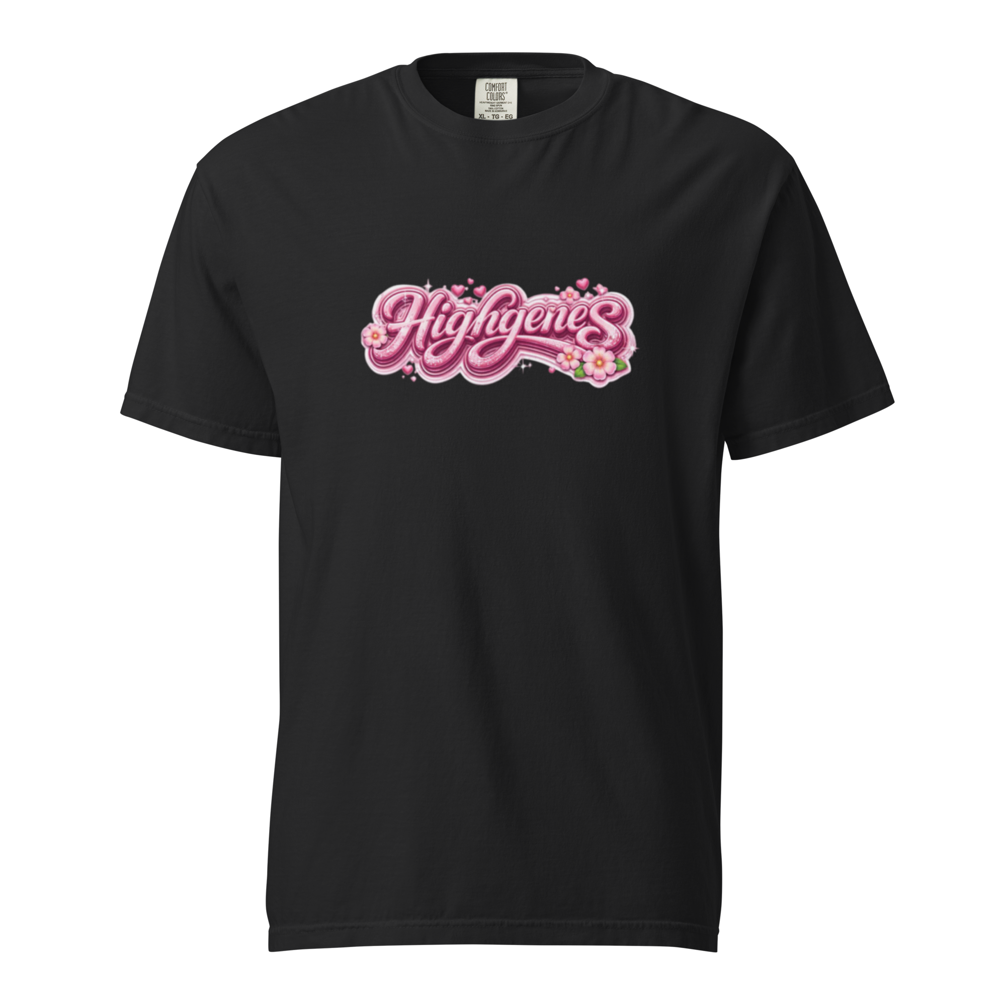 "Floral Pink" Highgenes Tee
